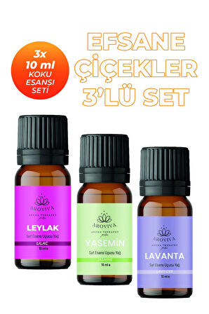 Efsane Çiçekler Oda Kokusu 3'Lü Set – Doğal Esansiyel Uçucu Yağ,Difüzör Esansı,Buhurdanlık Yağı Efsane Çiçekler Oda Kokusu 3'Lü Set – Doğal Esansiyel Uçucu Yağ,Difüzör Esansı,Buhurdanlık Yağı
