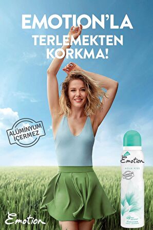 Emotion Aqua Kiss 3Lü Kadın Deodorant 3X150 ml