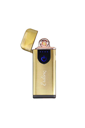 Kapaklı USB Şarjlı Dokunmatik Alevsiz Elektronik Çakmak