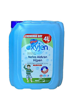 Bingo Oksijenli Çamaşır Suyu Çam Kokulu 4 Lt x 2 Adet