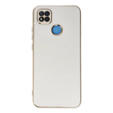 Xiaomi Redmi 9C Kılıf Volet Silikon - Beyaz
