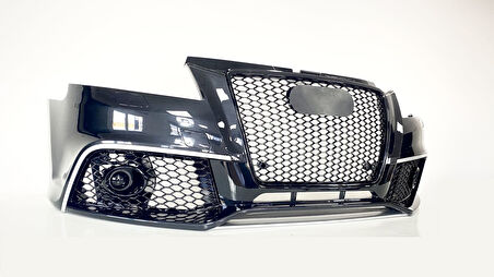Audi A3 2009-2012 Hatchback Uyumlu Rs3 Ön Tampon Panjur Seti  ( 8P Makyajlı Kasa )