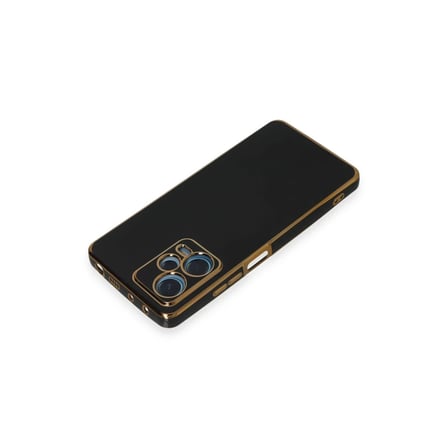Xiaomi Redmi Note 12 Pro Plus Kılıf Volet Silikon - Siyah