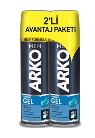 Arko Men Men Cool Tıraş Jeli 2x200ml