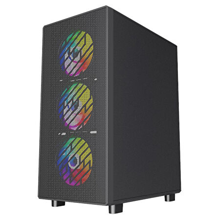 LYSERG PB A600B RGB Fan Kasa Amd Ryzen 7 9700X 16 GB Ram 500 GB SSD Asus Dual RTX 4060 W11 Pro