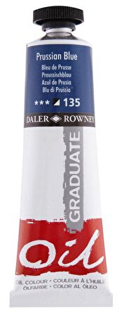 Daler Rowney Graduate Yağlı Boya 38ml 135 Prussian Blue
