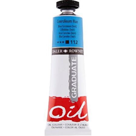 Daler Rowney Graduate Yağlı Boya 38ml 112 Coeruleum Hue