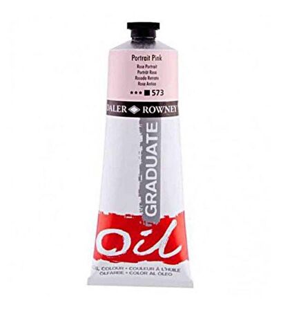 Daler Rowney Graduate Yağlı Boya 38ml 573 Potrait Pink