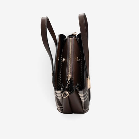 Silver Polo    SP1021-M212 SILVER POLO Kadın El Çantası Kahve - Kahve