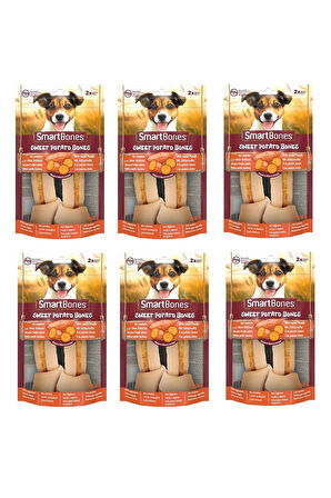 Smartbones Tavuklu ve Tatlı Patatesli Medium Kemik 2 Li 128 Gr. X 6 Adet