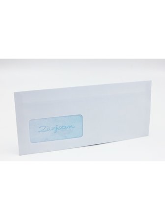 (50 ADET) Pencereli Diplomat Zarf 90 gr 10,5 x 24 cm 1. Hamur