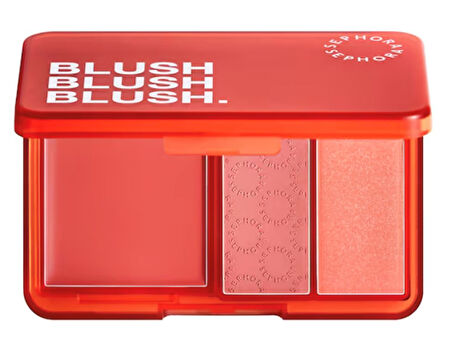 SEPHORA COLLECTION Palette Blush Blush Blush - Üçlü Allık Paleti 02 