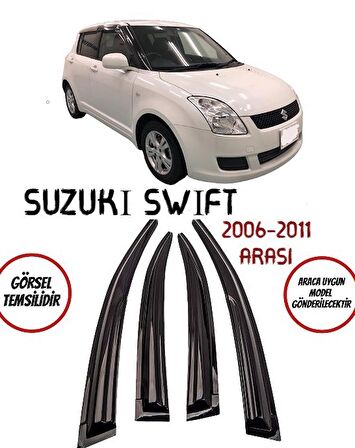 Suzuki Swift Cam Rüzgarlığı 4-lü 2006-2011  Arası Takım