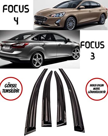 Ford Focus 3-4 Cam Rüzgarlığı Hb 2011-2018 Arası 4 Lü Takım