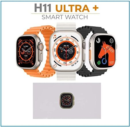  QASUL H11 Ultra Plus 49MM Full Hd Ekran Kordon Kilitli Bluetooth Arama Destekli 