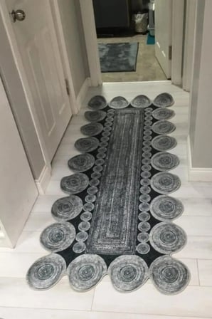 Yolluk Halı – Kaymaz Tabanlı, Yıkanabilir, Yumuşak Dokulu, Şık ve Dayanıklı Tasarım (801273