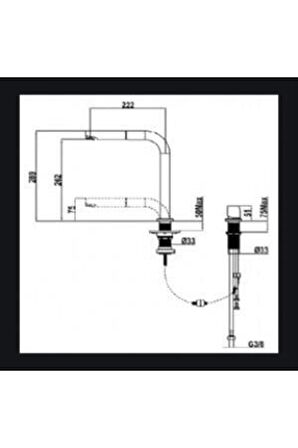 Teka Auk 983 Pencere Önü Krom Batarya 5098300200PENCERE