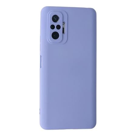 Xiaomi Redmi Note 10 Pro Kılıf Nano içi Kadife Silikon - Lila