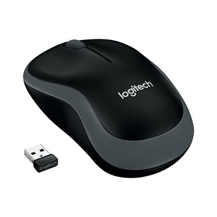 Logitech M185 Kablosuz Optik Mouse Gri - Siyah