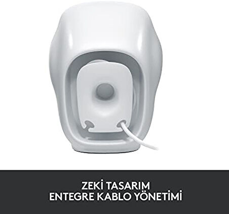 Logitech Z120 Kompakt Stereo USB Destekli Hoparlör, 2.0, 3.5 mm Giriş, Sağ Hoparlörde Güç ve Ses Düzeyi Kontrolleri, 1.2 W, Beyaz OUTLET