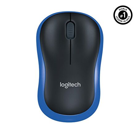 LOGITECH M185 NANO MOUSE KABLOSUZ BLUE 910-002236