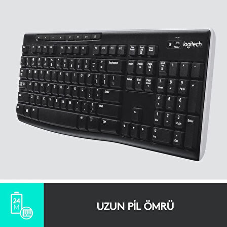 Logitech K270 920-003761 Kablosuz Klavye Outlet