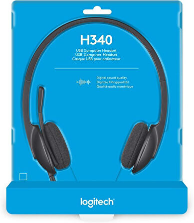 Logitech H340 USB Kablolu Kulak Üstü Kulaklık Teşhir