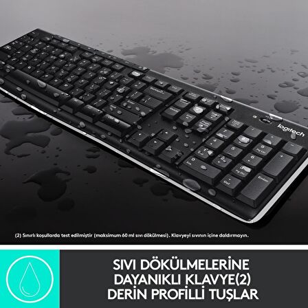 LOGITECH MK270 Klavye+Mouse Kablosuz (920-004525)