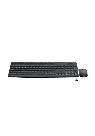 Logitech MK235 Multimedya Kablosuz Q Klavye Mouse Set