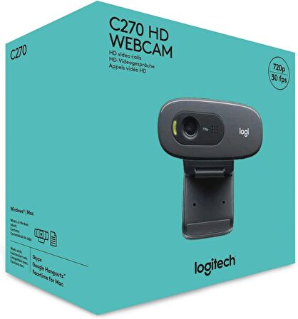 LOGİTECH C270 WEBCAM ITH GARANTİLİ