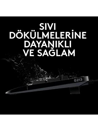 Logitech G G213 Oyuncu Klavyesi 920-008094 + Logitech G G102 Oyuncu Mouse 910-005823