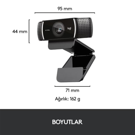 LOGITECH C922 PRO STREAM WEBCAM 960-001088 V-U0028