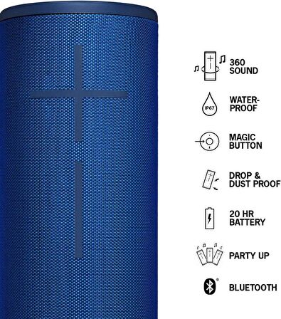 Ultimate Ears Megaboom 3 Taşınabilir Bluetooth Hoparlör 984-001405