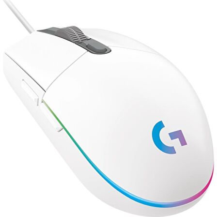 LOGİTECH G G203 LIGHTSYNC OYUNCU MOUSE BEYAZ 910-005797