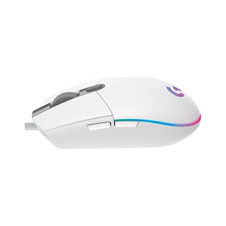 LOGİTECH G G203 LIGHTSYNC OYUNCU MOUSE BEYAZ 910-005797