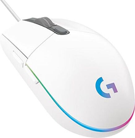 LOGİTECH G G102 LIGHTSYNC OYUNCU MOUSE BEYAZ 910-005824