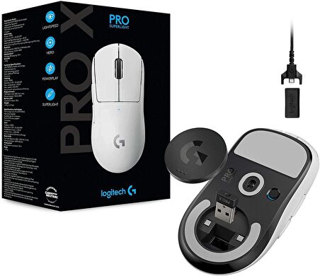 LOGITECH G PRO X SUPERLIGHT KABLOSUZ MOUSE BEYAZ 910-005943