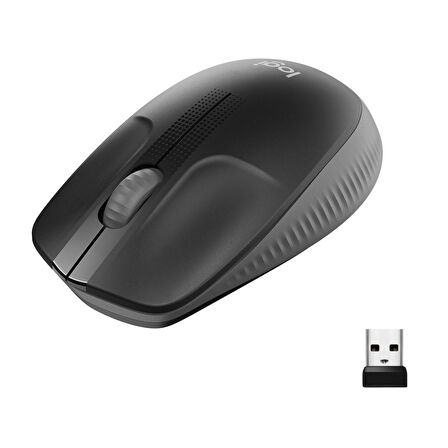 LOGITECH M190 BÜYÜK BOY KABLOSUZ SIYAH MOUSE 910-005905