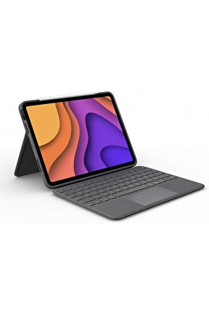 Logitech Folio Touch iPad Air 4. ve 5. Nesil ile Uyumlu Aydınlatmalı Klavyeli Kılıf - İngilizce