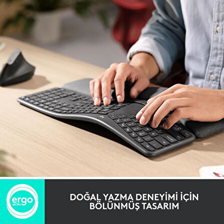 Logitech Ergo K860 920-010109 Q Kablosuz Klavye - Teşhir