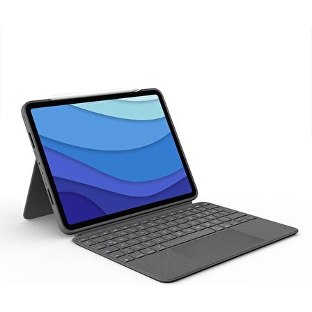 Logitech Combo Touch iPad Pro 11 inç 2. ve 3. Nesil ile Uyumlu Klavyeli Kılıf 920-010136