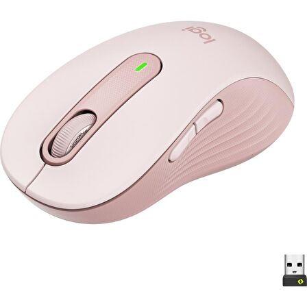 Logitech Signature M650 L Büyük Boy Kablosuz Pembe Mouse 910-006237