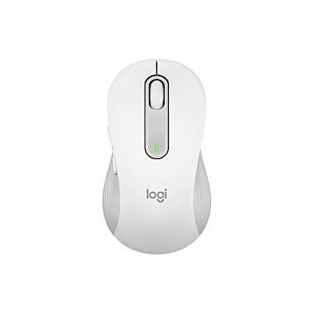 Logitech M650 Signature 910-006238 Beyaz Sessiz Büyük Boy Sağ El Optik Kablosuz Mouse - Outlet