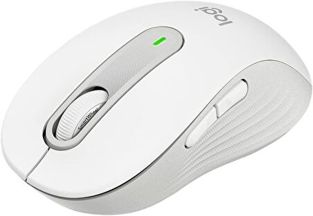 Logitech Signature M650 L Büyük Boy Sol El Kablosuz Beyaz Mouse 910-006240