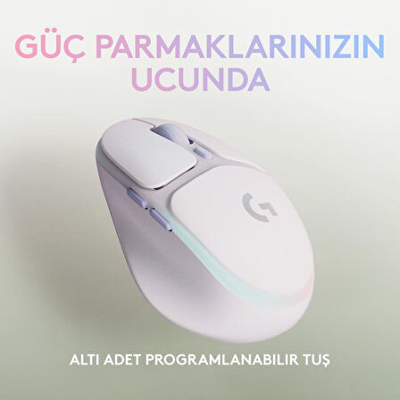 Logitech G Aurora G705 Lightspeed Kablosuz Oyuncu Mouse Teşhir