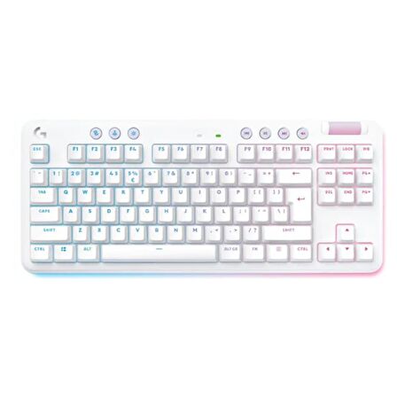 Logitech G Aurora G715 920-010465 Beyaz Kablosuz İngilizce Q Gaming Klavye