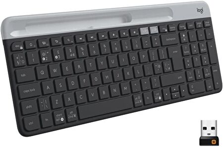 Logitech K580 Ultra İnce Multi-Device Bluetooth(R) Klavye Siyah 920-010624