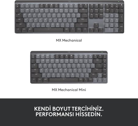 Logitech Mx Mechanical 920-010757 Kablosuz Mekanik Klavye - Outlet