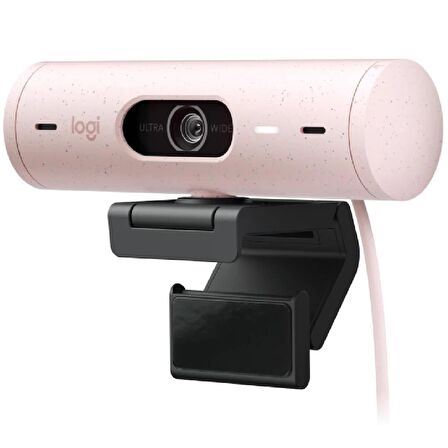 Logitech Brio 500 960-001421 Full HD 1080p/30 Fps Mikrofonlu Pembe Webcam