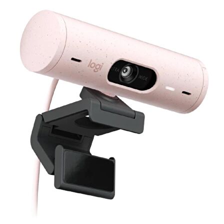 Logitech Brio 500 960-001421 Full HD 1080p/30 Fps Mikrofonlu Pembe Webcam